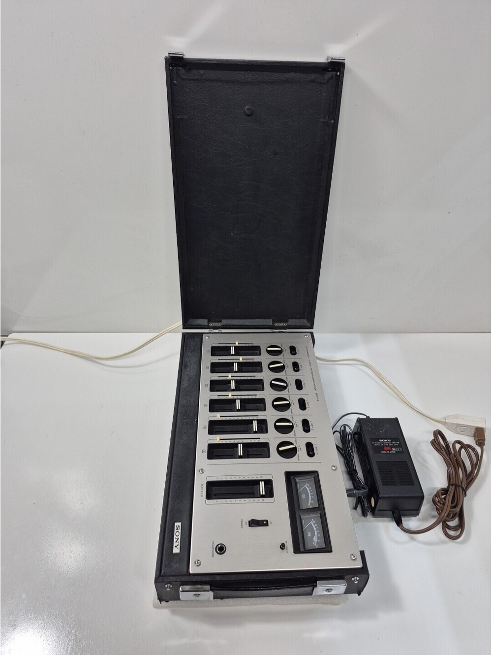 Sony MX-14 6 Channel Portable Microphone Mixer Tested - Rare!